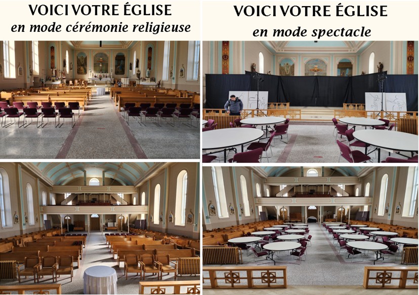 2025 03 14 Église cérémonie et spectacle